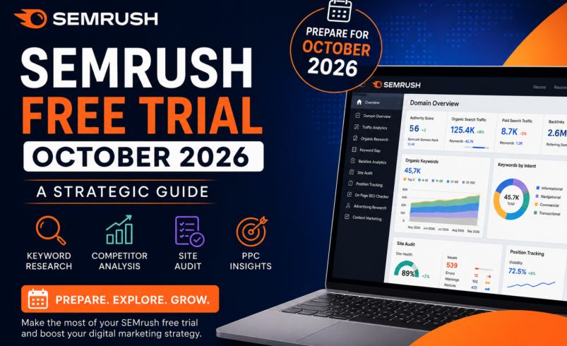Semrush Free Trial in October 2026: A Strategic Guide